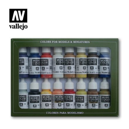 Vallejo Model Color American Colonial Paint Set