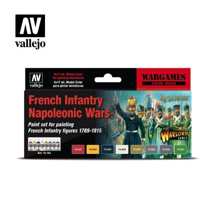 Vallejo Model Color French Infantry Napoleonic Wars Paint Set