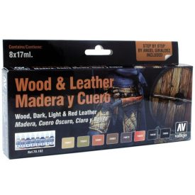 Vallejo Wood and Leather Set