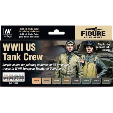 Vallejo WWII US Tank Crew Set