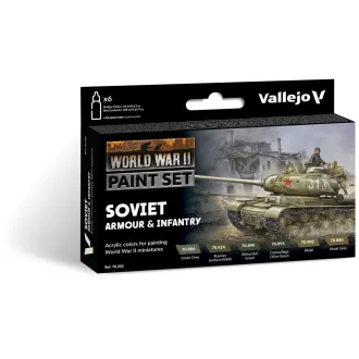   Vallejo - Model Color: Soviet Armour & Infantry 18 ml festék