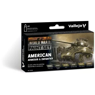   Vallejo - Model Color: American Armour & Infantry 18 ml festék