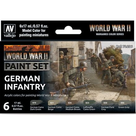 Vallejo WWII German Infantry Set