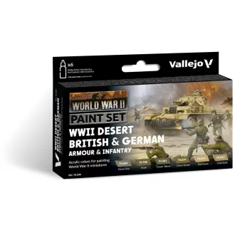   Vallejo - Model Color: Desert British & German Armour & Infantry 18 ml festék