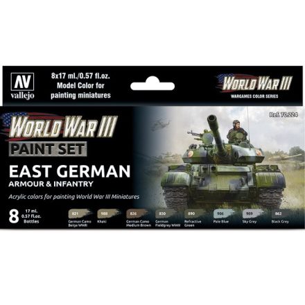 Vallejo WWIII East German Armour & Infantry Set