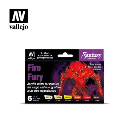 Vallejo Model Color Fire Fury Paint Set