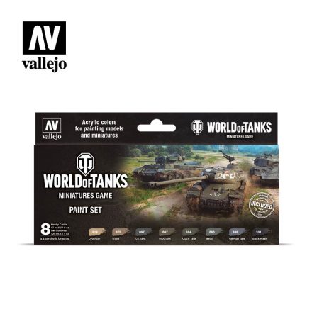Vallejo Model Color World of Tanks Paint Set
