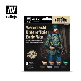   Vallejo Model Color Wehrmacht Unteroffizier Early War Paint Set