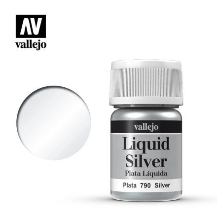 Vallejo Metallic Liquid Silver 35ml
