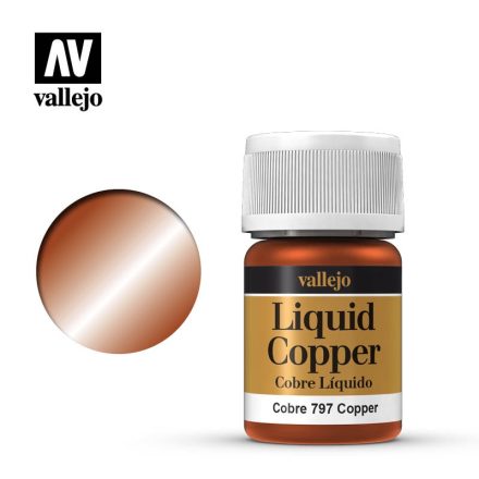 Vallejo Metallic Liquid Copper 35ml