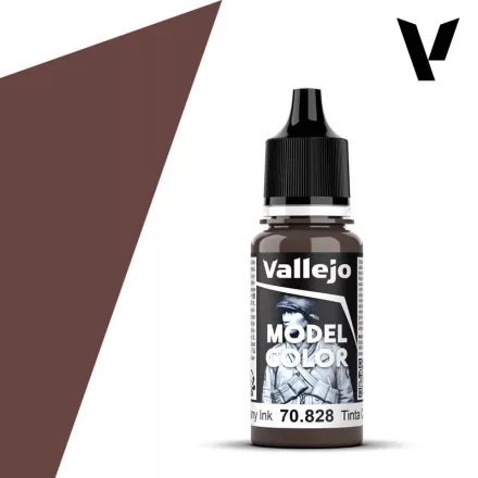 Vallejo Model Color Mahogany Ink