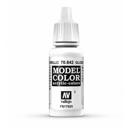 Vallejo Model Color 3 Gloss White