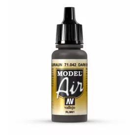 Vallejo Model Air Camouflage Black Brown RLM61