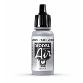 Vallejo Model Air Chrome Metallic