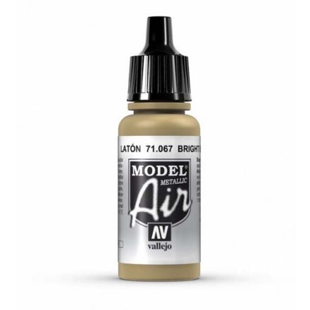 Vallejo Model Air Bright Brass Metallic