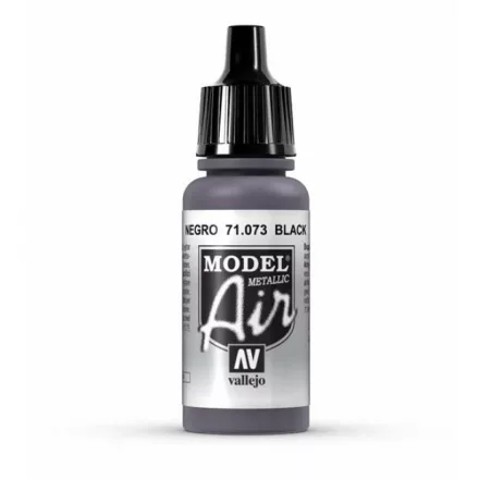Vallejo Model Air Black Metallic