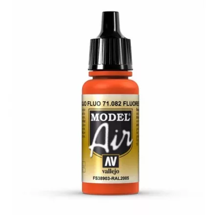 Vallejo Model Air Fluorescent Red