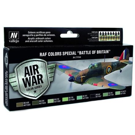Vallejo RAF Colors Special Battle of Britain Paint Set