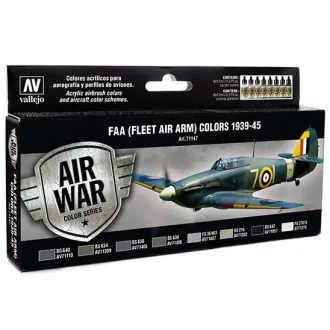 Vallejo FAA FLEET AIR ARM Colors 1939-1945 Paint Set