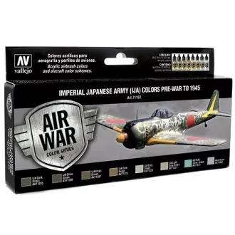 Vallejo Imperial Japanese Army IJA Colors Paint Set