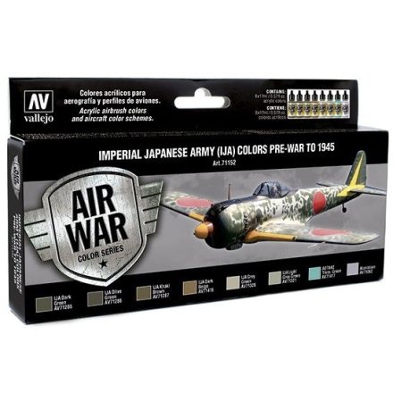 Vallejo Imperial Japanese Army IJA Colors Paint Set