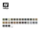 Vallejo Model Air Camouflage Colors & Airbrush Set (30 x 17ml)