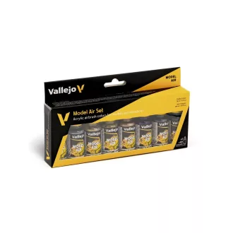 Vallejo - Model Air: Metallic Colors 18 ml festék