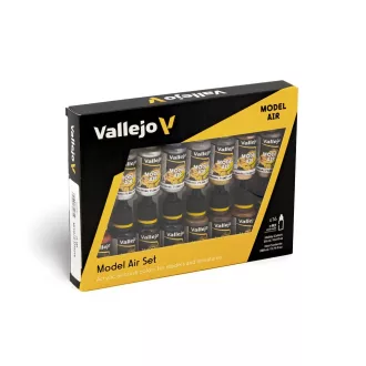 Vallejo - Model Air: Metallic Effects 18 ml festék