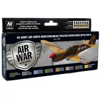   Vallejo US Army Air Corps Mediterranean Theater Operations (MTO) WWII Set