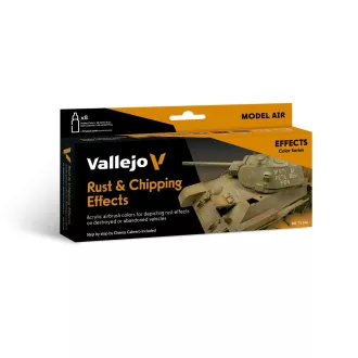 Vallejo - Model Air: Rust & Chipping Effects 18 ml festék