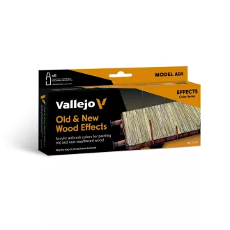   Vallejo - Model Air: Old And New Wood Effects by Scratchmod 18 ml festék