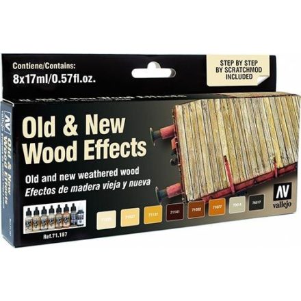 Vallejo Old & New Wood Effects Set