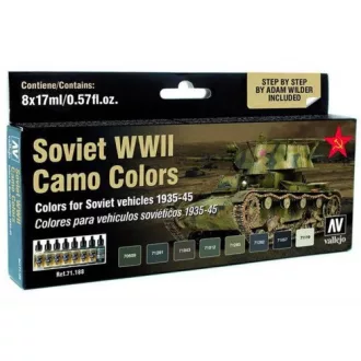 Vallejo Soviet WWII Camo Colors Set