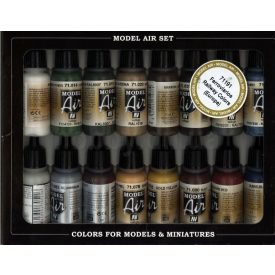 Vallejo Railway Colors Europe Paint Set