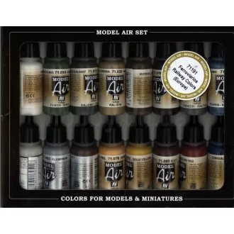 Vallejo Railway Colors Europe Paint Set