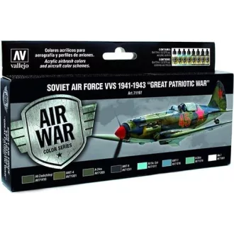   Vallejo Soviet Air Force VVS 1941 to 1943 "Great Patriotic War" Set