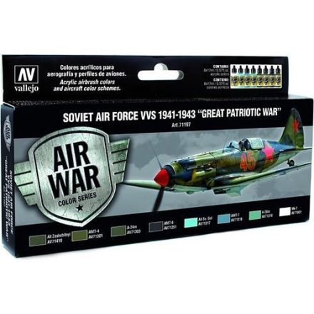 Vallejo Soviet Air Force VVS 1941 to 1943 "Great Patriotic War" Set