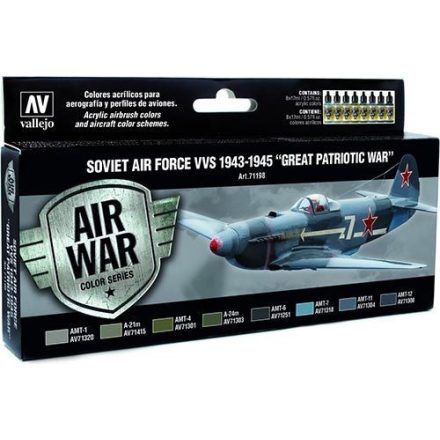 Vallejo Soviet Air Force VVS 1943 to 1945 "Great Patriotic War" Set