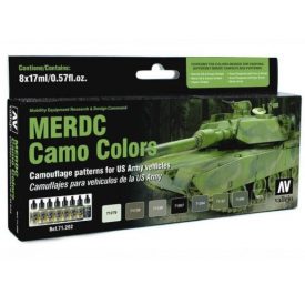 Vallejo MERDC Camo Colors Set