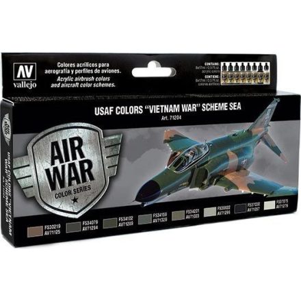 Vallejo USAF Colors Vietnam War Scheme SEA Set