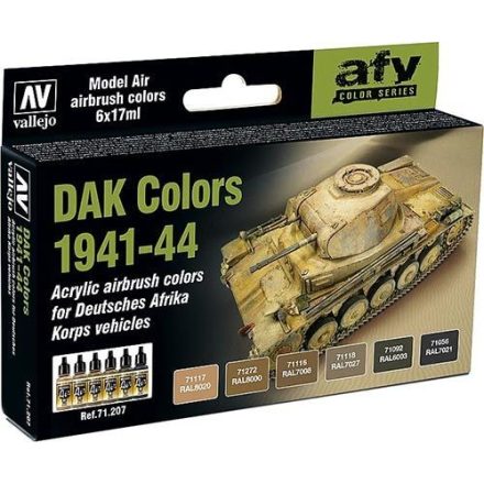 Vallejo DAK Colors 1941-1944 Set