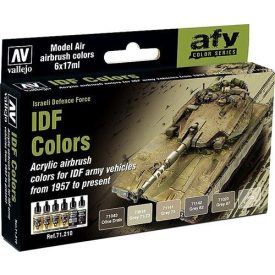 Vallejo IDF Colors Israeli Defence Force Set