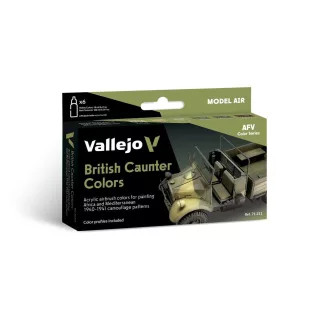   Vallejo - Model Air: British Caunter Colors 19401941 18 ml festék