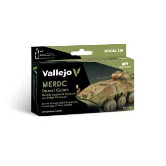 Vallejo - Model Air: MERDC Desert Colors 18 ml festék