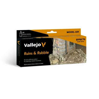 Vallejo - Model Air: Ruins & Rubble 18 ml festék