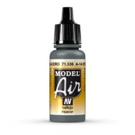 Vallejo Model Air A-14 Steel Grey