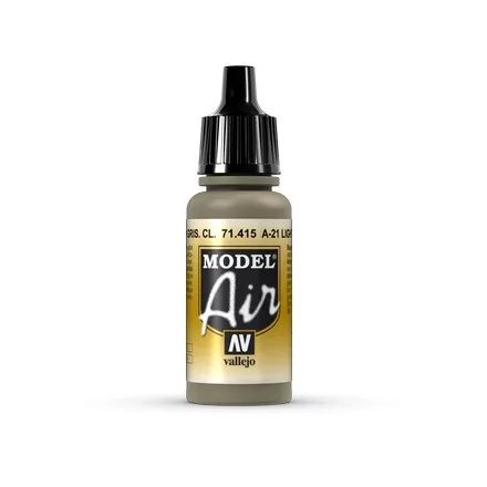 Vallejo Model Air A-21 Light Greyish Brown