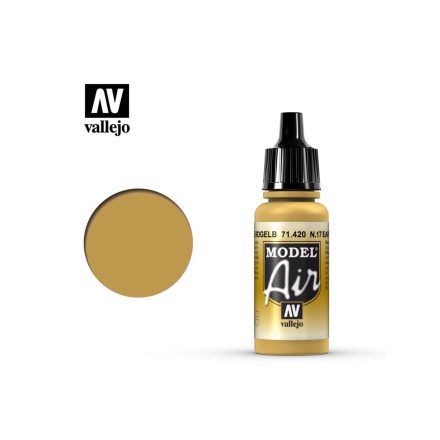 Vallejo Model Air Nº 17 Earth Yellow