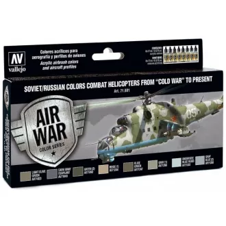   Vallejo Soviet/Russian Combat Helicopters from "Cold War" to Present