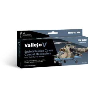   Vallejo - Model Air: Soviet / Russian Colors Combat Helicopters post WWII to present 18 ml festék